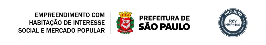 Selo: empreendimento com Habitação de Interesse Social e Mercado Popular, Prefeitura de São Paulo, Projeto R2V HMP + HIS