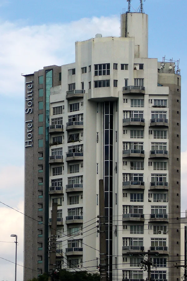 Edifício Quasar, na Vila Clementino. Foto.